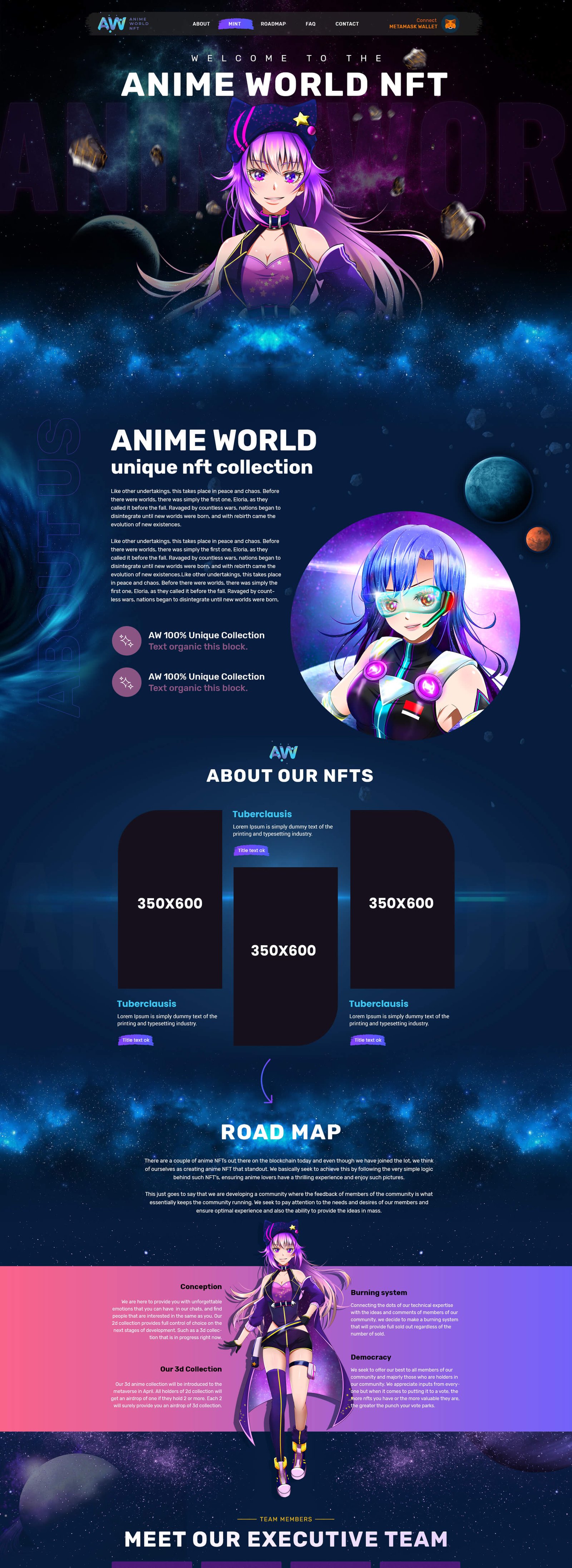 Anime World NFT